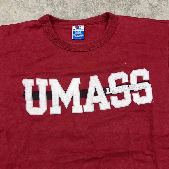 vintage umass lowell collegiate champion made in usa shirt size large - Picture 2 of 4